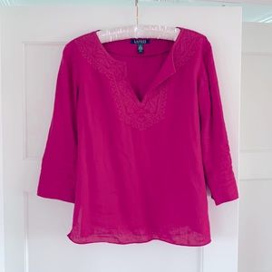 Ralph Lauren Linen Top